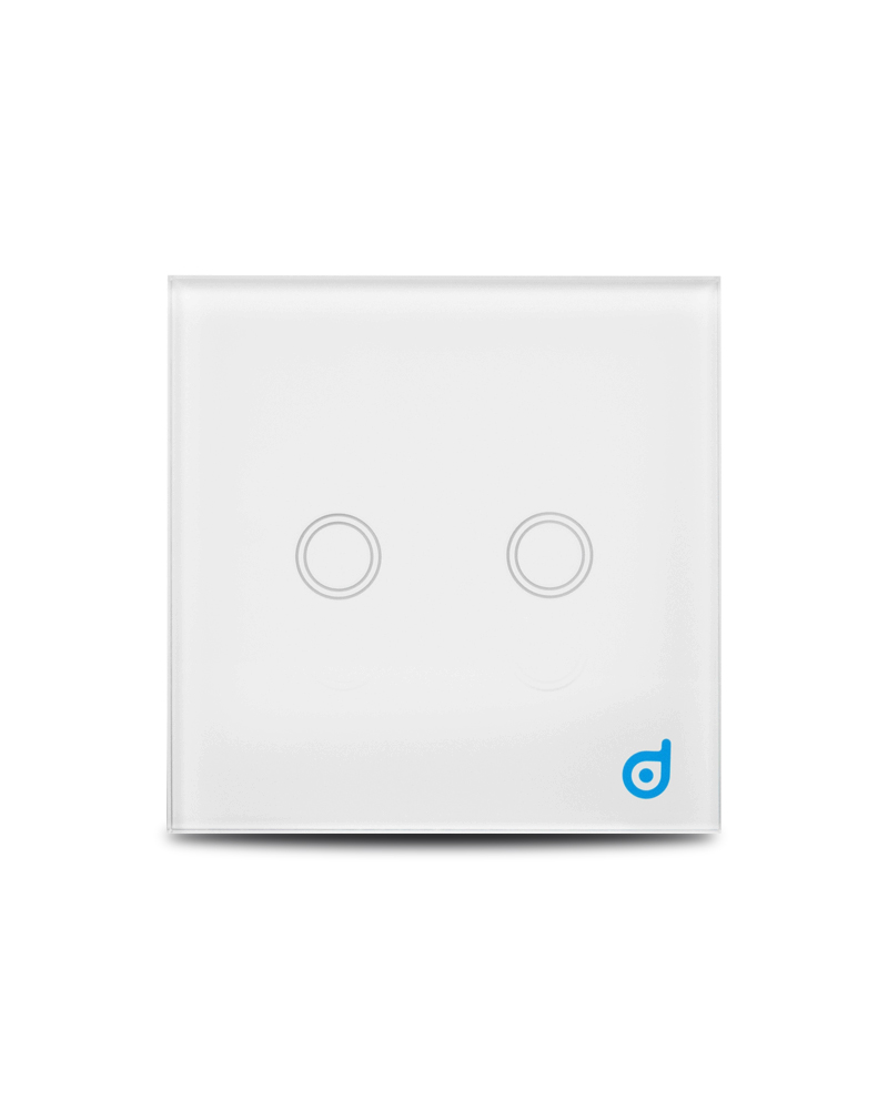 Blue Dots 2 Gang switch