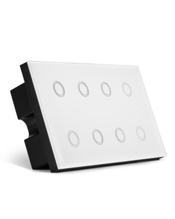 Blue Dots 8 Gang switch