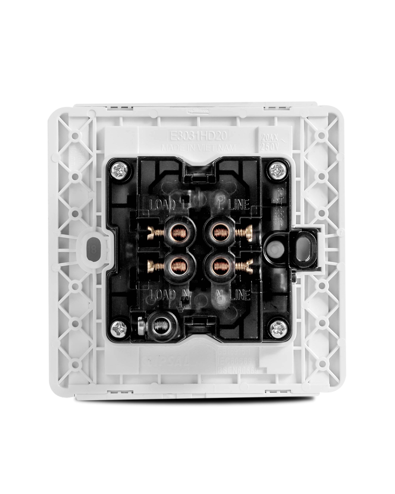 CLIPSAL NEO 20A DOUBLE POLE BACK IMAGE