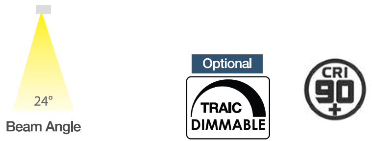 ft led spot light zas options
